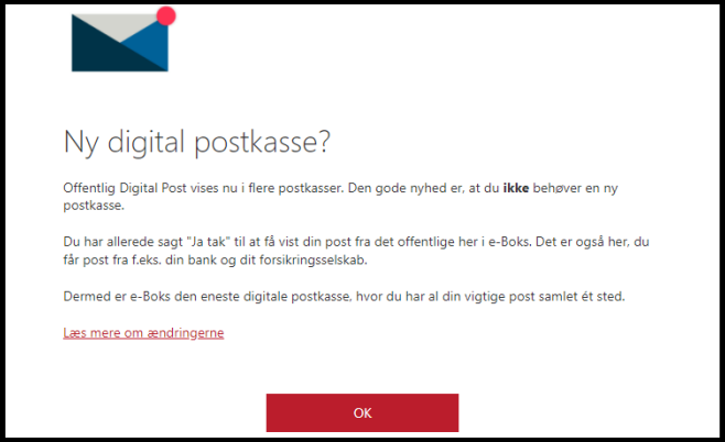 Får du post i e-Boks det